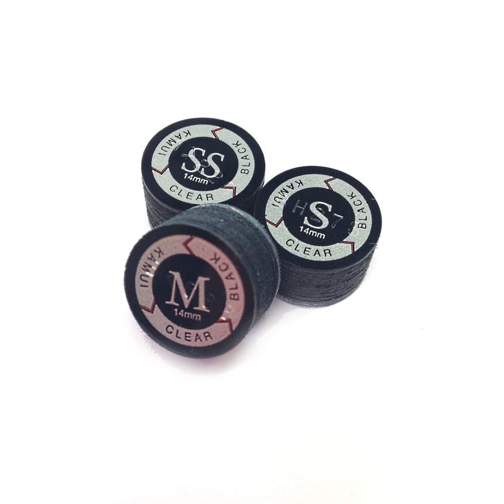 Clear Black Cue Tip - Super Soft - Single Tip