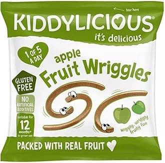 Kiddylicious Apple Fruit Wriggles, 12g