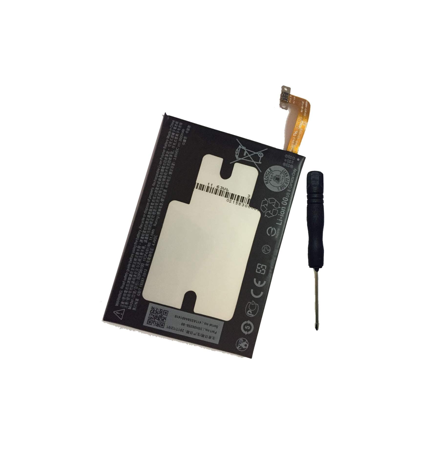 Trconelectron New Replacement Battery for HTC One M10, HTC 10 B2PS6100 [3.85V 3000mAh]