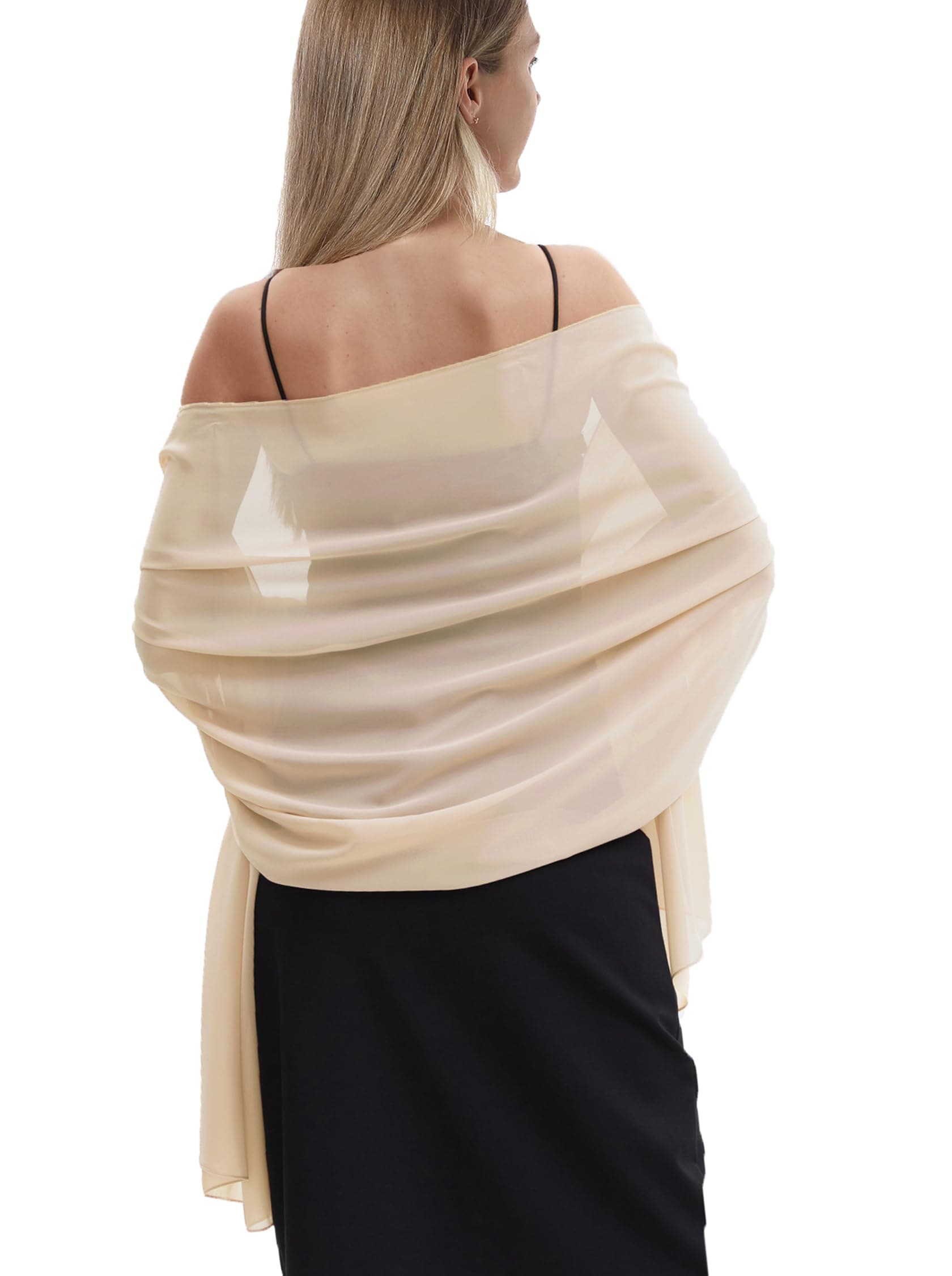 womens Chiffon-shawl001 Classic