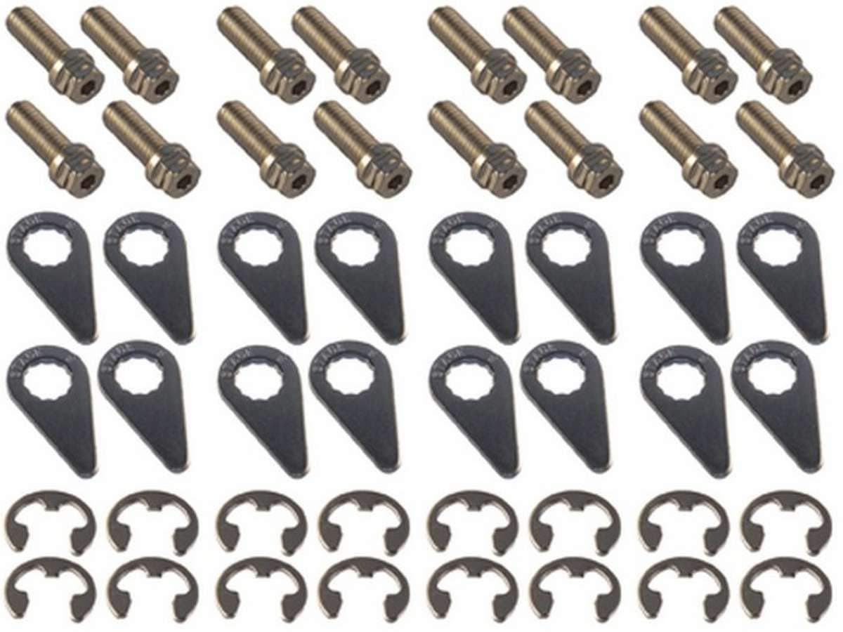 Stage 8 8912A Locking Header Bolt Kit with 1" Bolts