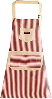 FAIRYGATE Aprons for Women Unisex Adjustable Apron Cooking Kitchen Chef for Home Kitchen Restaurant Coffee House