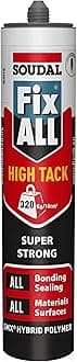 Soudal 101444 Fix All High Tack Super Strong Adhesive White