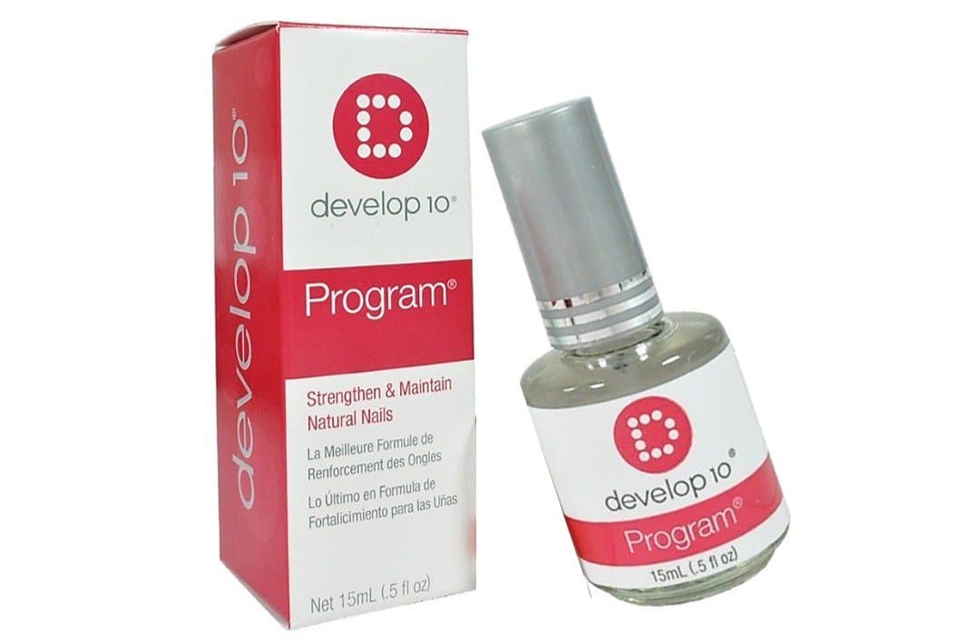 Develop 10 Nail Polish Treatment Program is an exclusive nail strengthening formula with proteins and conditioners - Size 0.5 fl oz. / 15 ml
