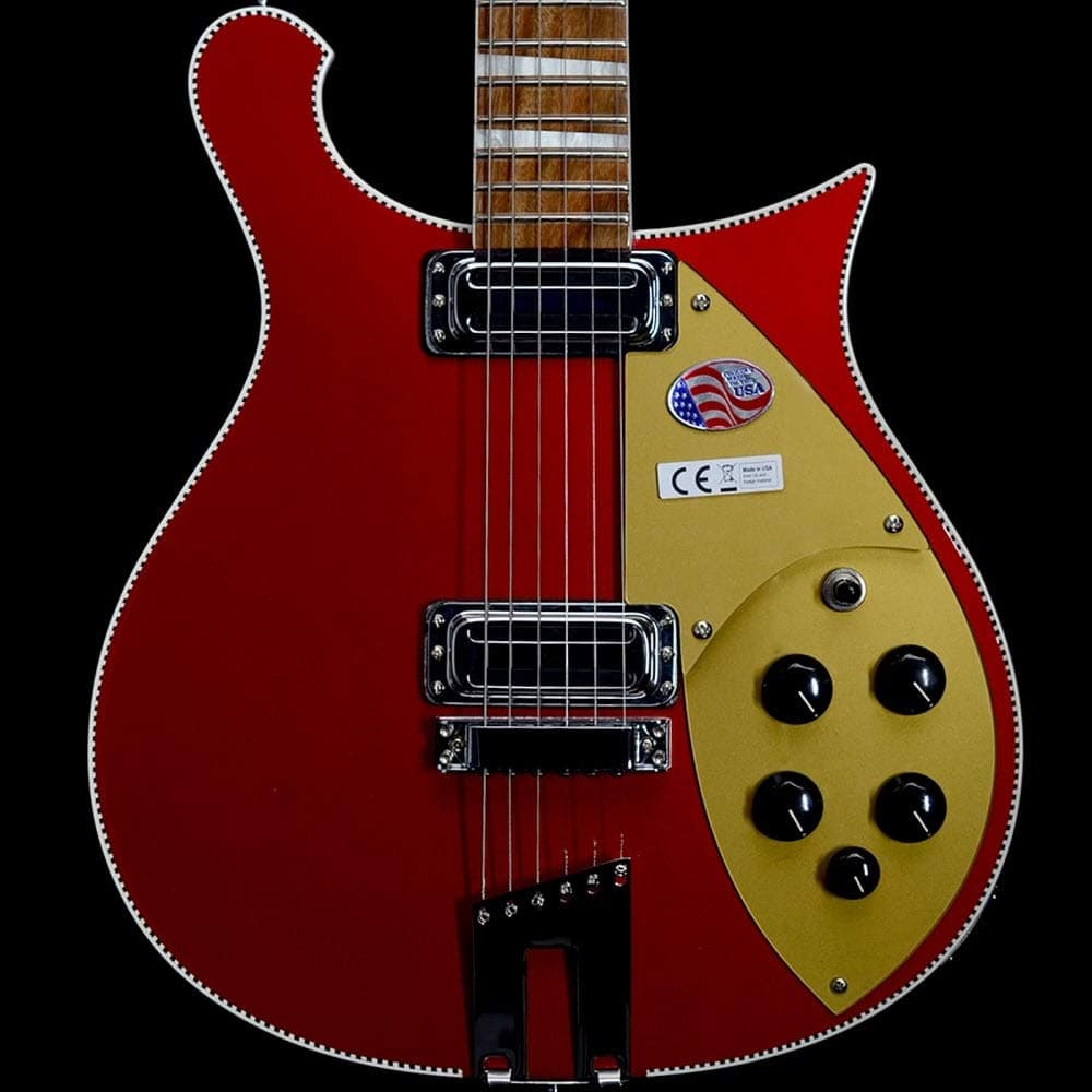 Rickenbacker 660 Electric 6 String Guitar (Ruby)