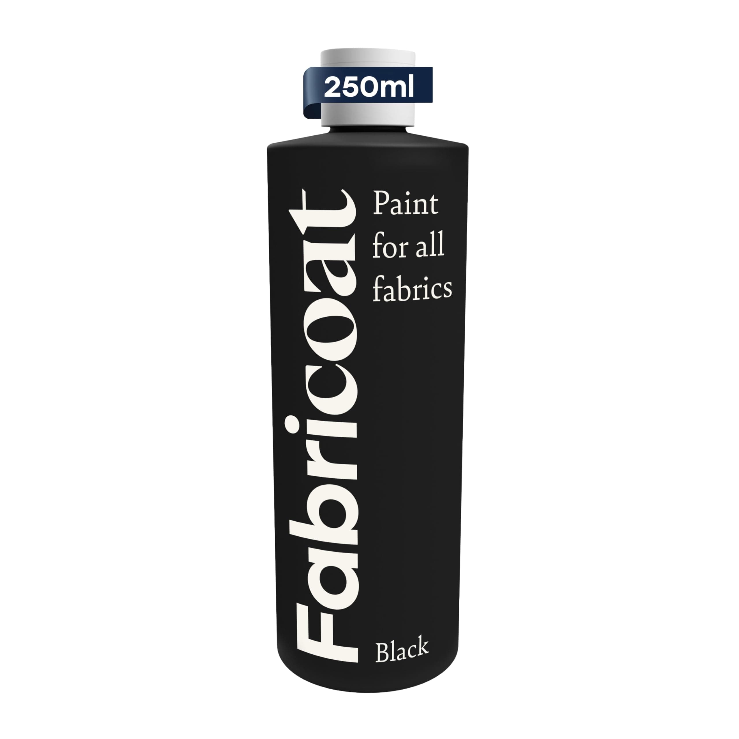 Fabric Paint for Furniture - 8.5oz / 250ml Black- Restore or Change the Color of Couches, Chairs, Upholstery, Soft Furnishings, Car Interiors, Clothing, & Footwear