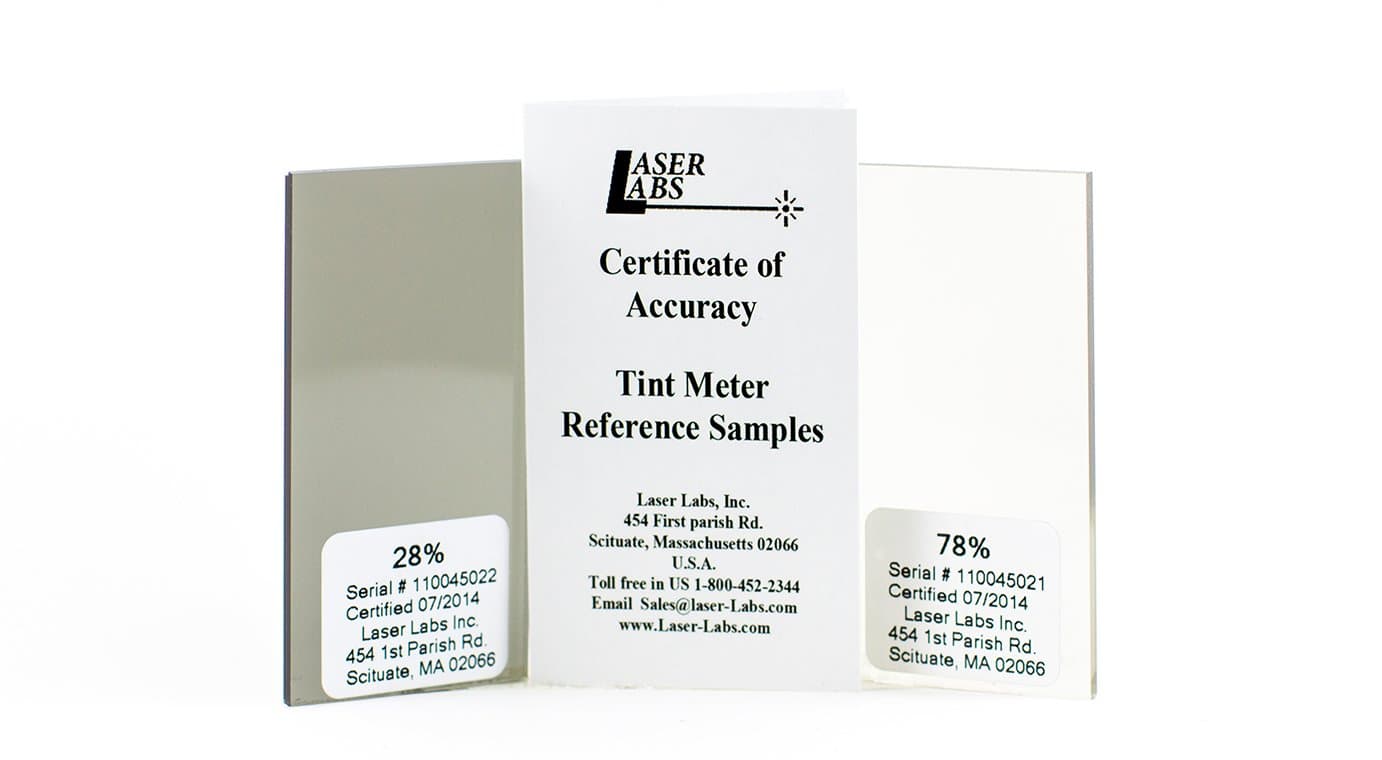 Laser LabsTint Meter Reference Samples