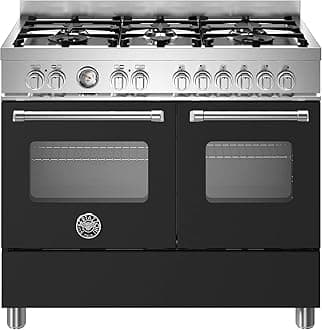 Master Series MAS106L2ENEC 100cm Dual Fuel Range Cooker - Nero - A/A Rated
