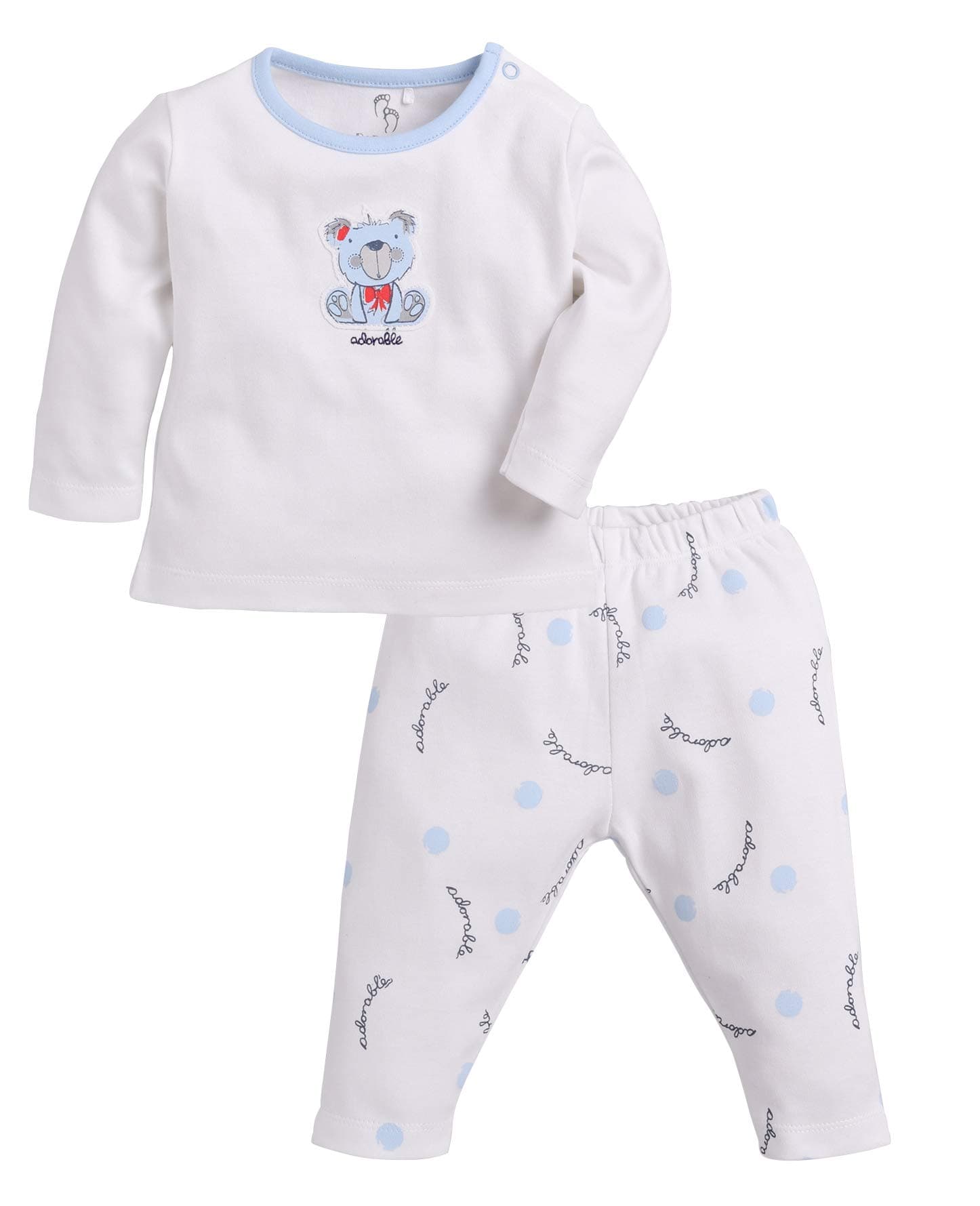 2 Pcs Combo Full Sleeve 2 Pc Set with Pants for baby BOYS(extra comfortable fabric for baby skin, infant wear, winter clothing set, combo set, T-Shirts and Pant/Pajama Combo Set of 2 pc )