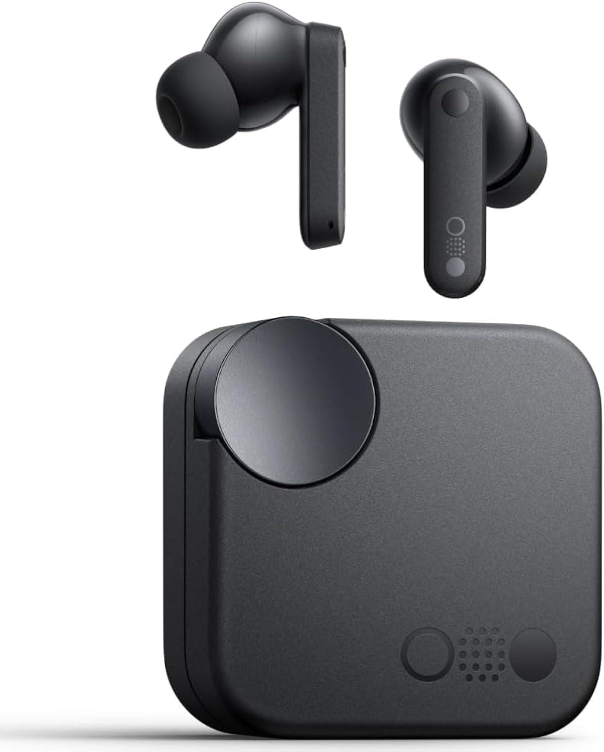 CMF Buds Wireless Earbuds,42dB Active Noise Cancellation,50mAh 35.5H Playtime IP54 Waterproof Earphones Dark Grey