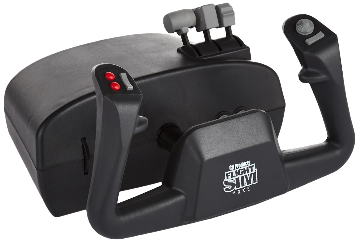 Flight Sim Yoke USB ( 200-615 ), Black