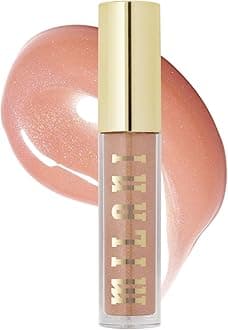 Lip Gloss, Keep It Full Nourishing Lip Plumper with Hyaluronic Acid & Peptides for Soft, Fuller-Looking Lips (0.13 Fl. Oz.) Champagne