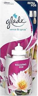 Sense & Spray Air Freshener Refill, Motion Activated Automatic Room Spray and Odour Eliminator for Home, Relaxing Zen, 18ml