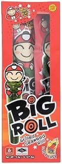 Big Roll Grilled Seaweed 3.6g (Spicy Flavour, 18 Rolls)