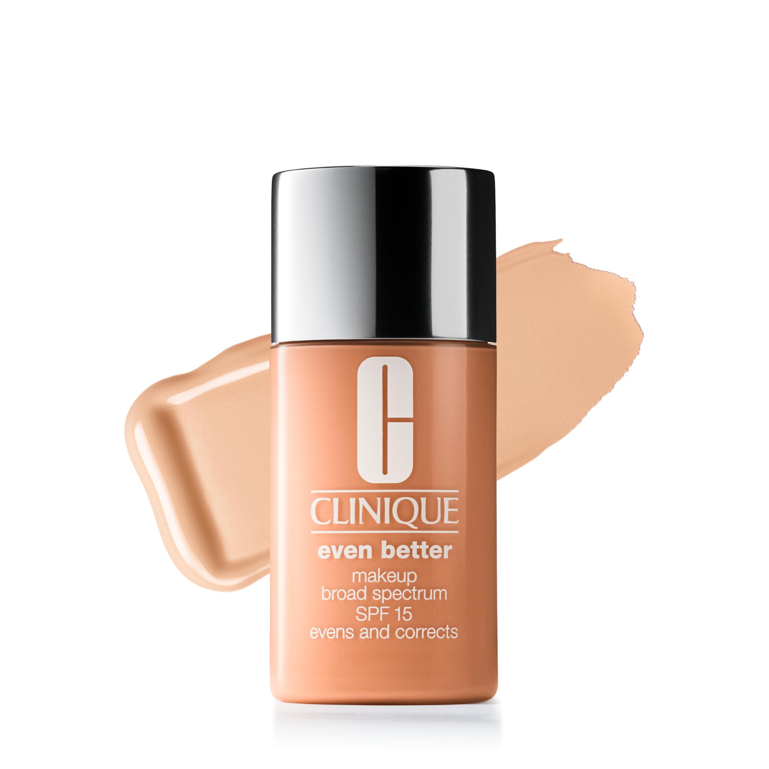 Even Better Makeup Liquid Foundation SPF 15 With Vitamin C For Dry + Oily Combination Skin Types | Medium Coverage + Natural Finish | Evens Skin Tone + Reduces Dark Spots