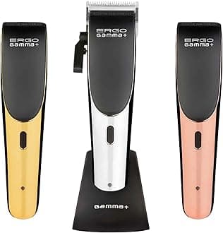Gamma+ Ergo Cordless Magnetic Clipper with 3 customizable lids