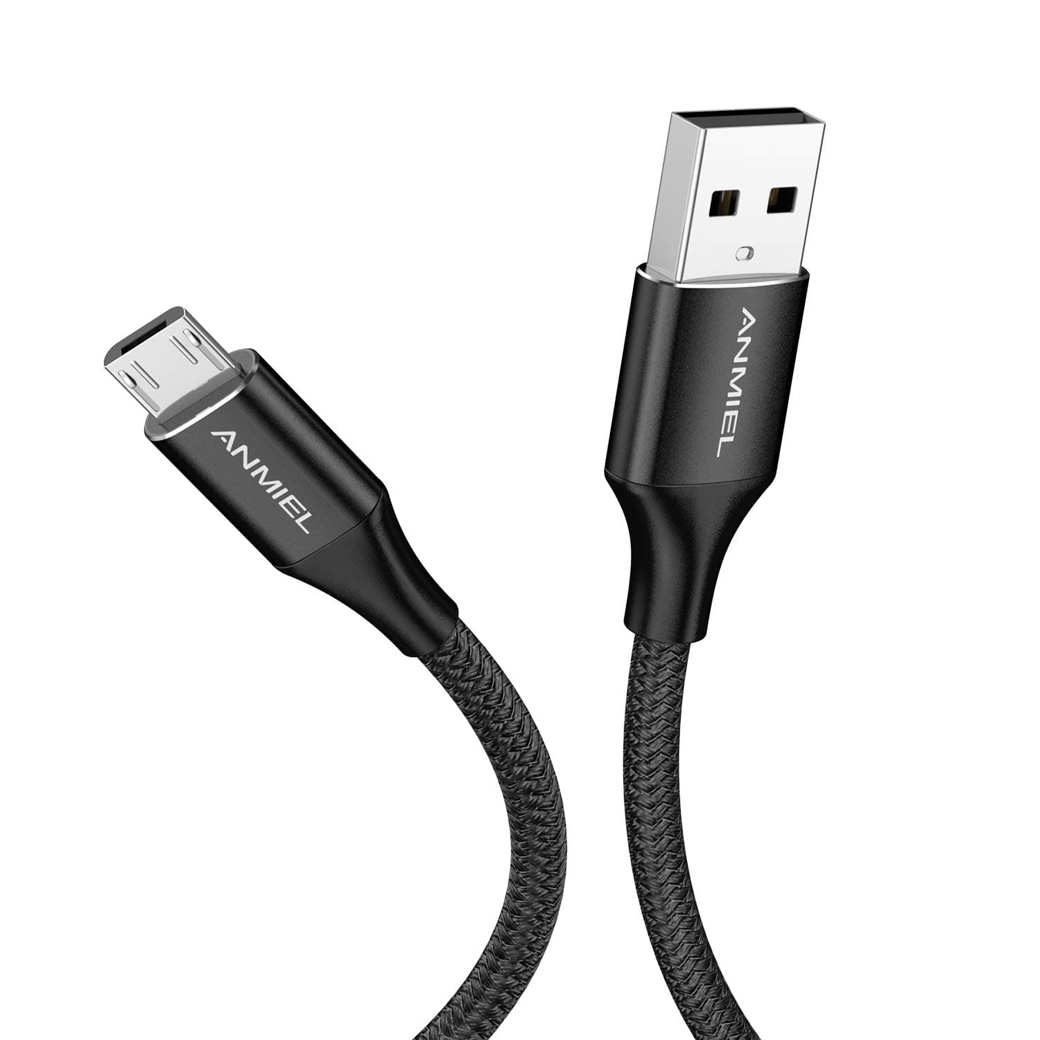 – Micro USB Cable 2M Android Charger Cable 2.4A Nylon Braided Fast Charging Cable for PS4, Samsung Galaxy S7 S6 S5 J7 J5 J6 J3, Note, LG, Nexus, Nokia, Xbox,HTC,Sony, Kindle Fire,and More