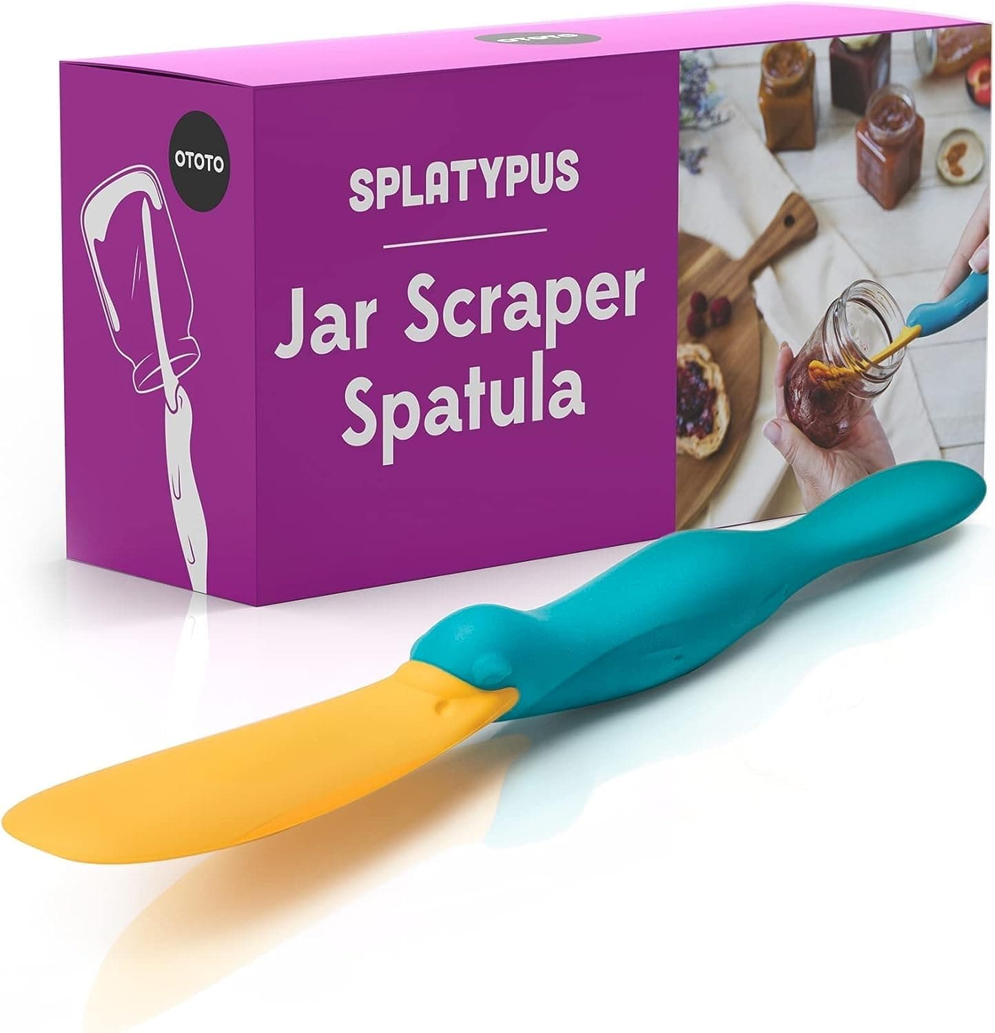 SPLATYPUS Jar Scraper Spatula