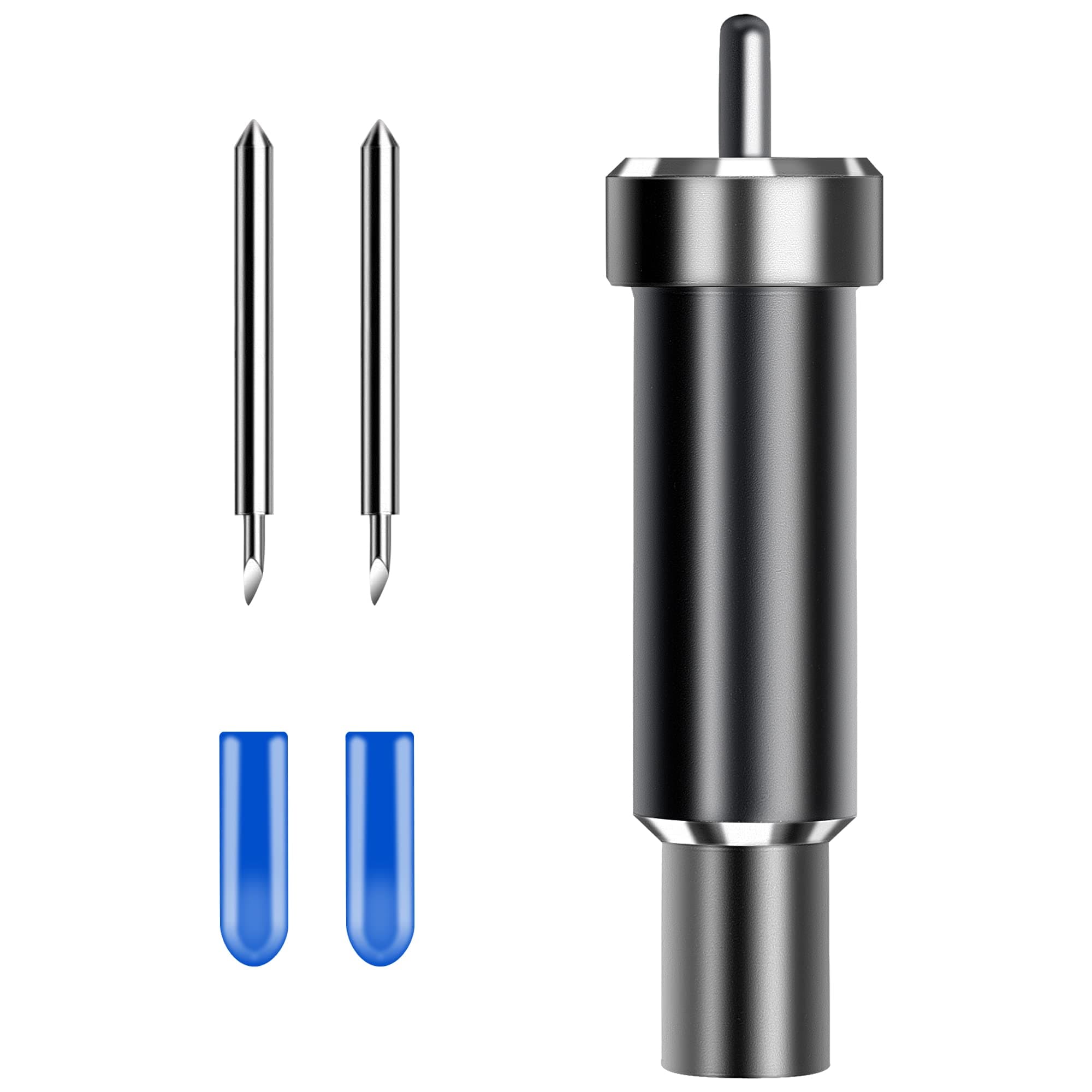 Cutting Blade with Housing Compatible with Maker, Maker 3, Air 3, Air 2, Air, One, Explore 3（2 Blades, Replacement Blades, Black