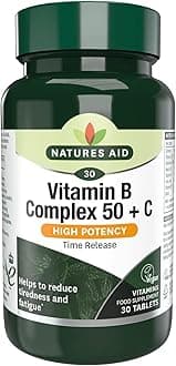 Natures Aid Vitamin B Complex 50 C 30 Tablets