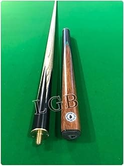 LGB Snooker & Pool cue Stick by Master pro Butt Quarter Joint (Black-1)