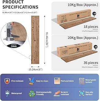 𝐅𝐋𝐎𝐑𝐄𝐗𝐏 Vinyl Flooring - Lino Flooring with Pink Brown Wood Effect,Peel and Stick Floor Tiles Self Adhesive Floor,2.0mm 36pcs Waterproof,for Kitchen Living Room Floor Plank(5.02m²,Pink Brown)