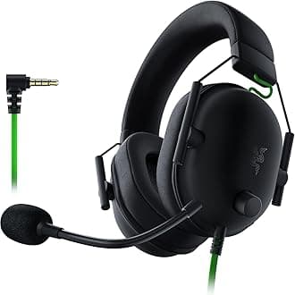 BlackShark V2 X - Multi-Platform Wired Esports Headset (Triforce 50 mm Drivers, Advanced Passive Noise Cancellation, 7.1 Surround Sound, Hyperclear Cardioid Mic) Black