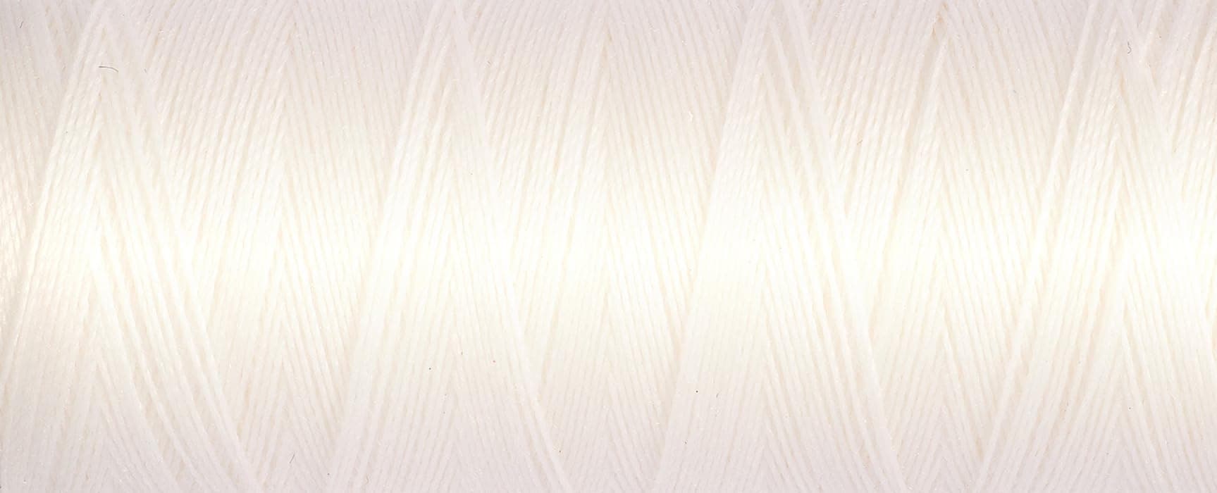 Gutermann Sew All Polyester Thread, 100Mtr, Bridal White (0111)