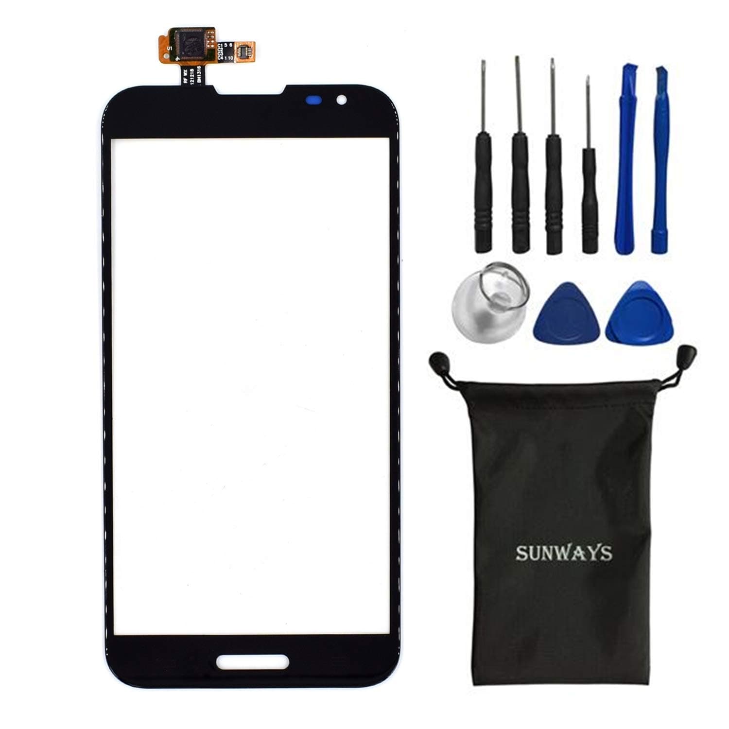 Touch Screen Replacement For LG Optimus G Pro E980 (Black)