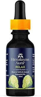 Relax Essential Oil Diffuse Blend | 100% Natural & Pure Aromatherapy For Stress Relief & Healing | 30ML