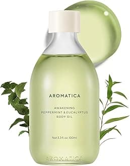 AROMATICA Organic Body Oil Peppermint & Eucalyptus 100ml