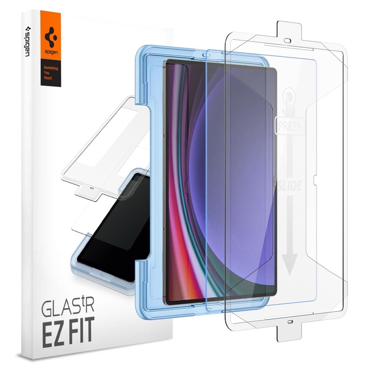 Glas.tR EZ Fit Screen Protector for Samsung Galaxy Tab S10 Ultra, Galaxy Tab S9 Ultra (1 Pack)