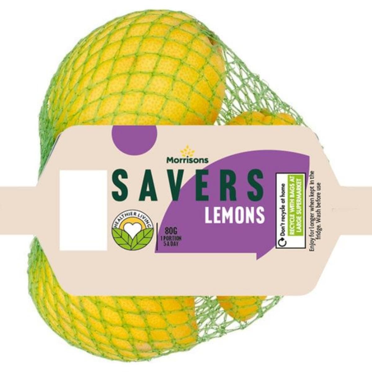 Morrisons Savers Lemons, Pack of 4