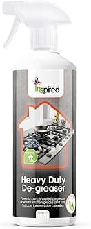 FAM0125 Heavy Duty Degreaser | for Kitchens | Suitable for Most Surfaces, Clear, 1 Litre