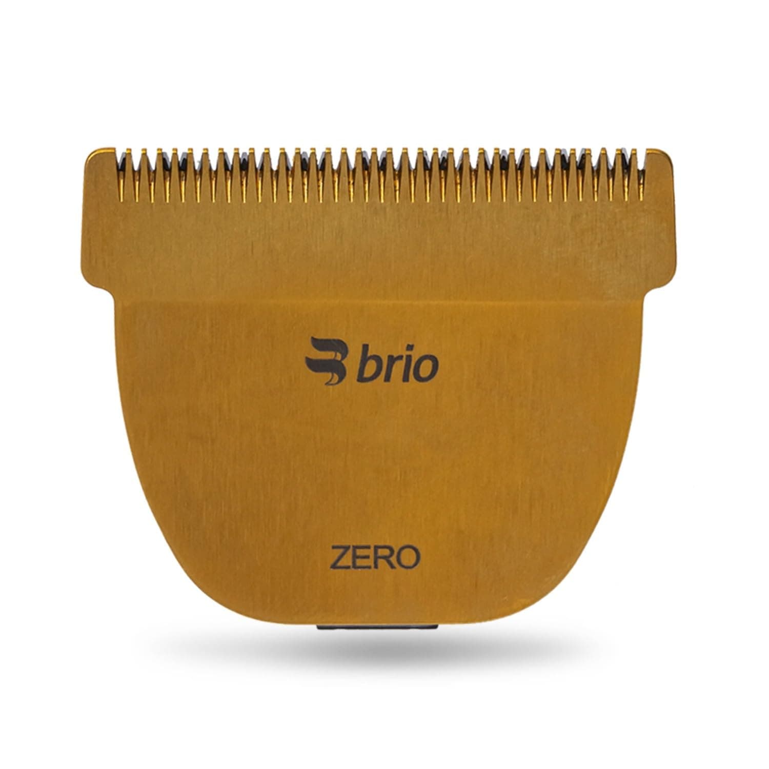 Zero Blade Compatible Beardscape V2 & V1 Trimmers, Cuts Extremely Close at 0.2mm, Stainless Steel Blade Perfect for Super Close Cuts, Creating Tight Lines and Cleaning up Mustaches (Gold)