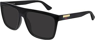 Men's GG0748S Sunglasses, Black-Black-Grey, 59