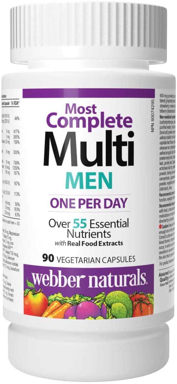 Men's Most Complete Multi, 90 Vegetarian Capsules
