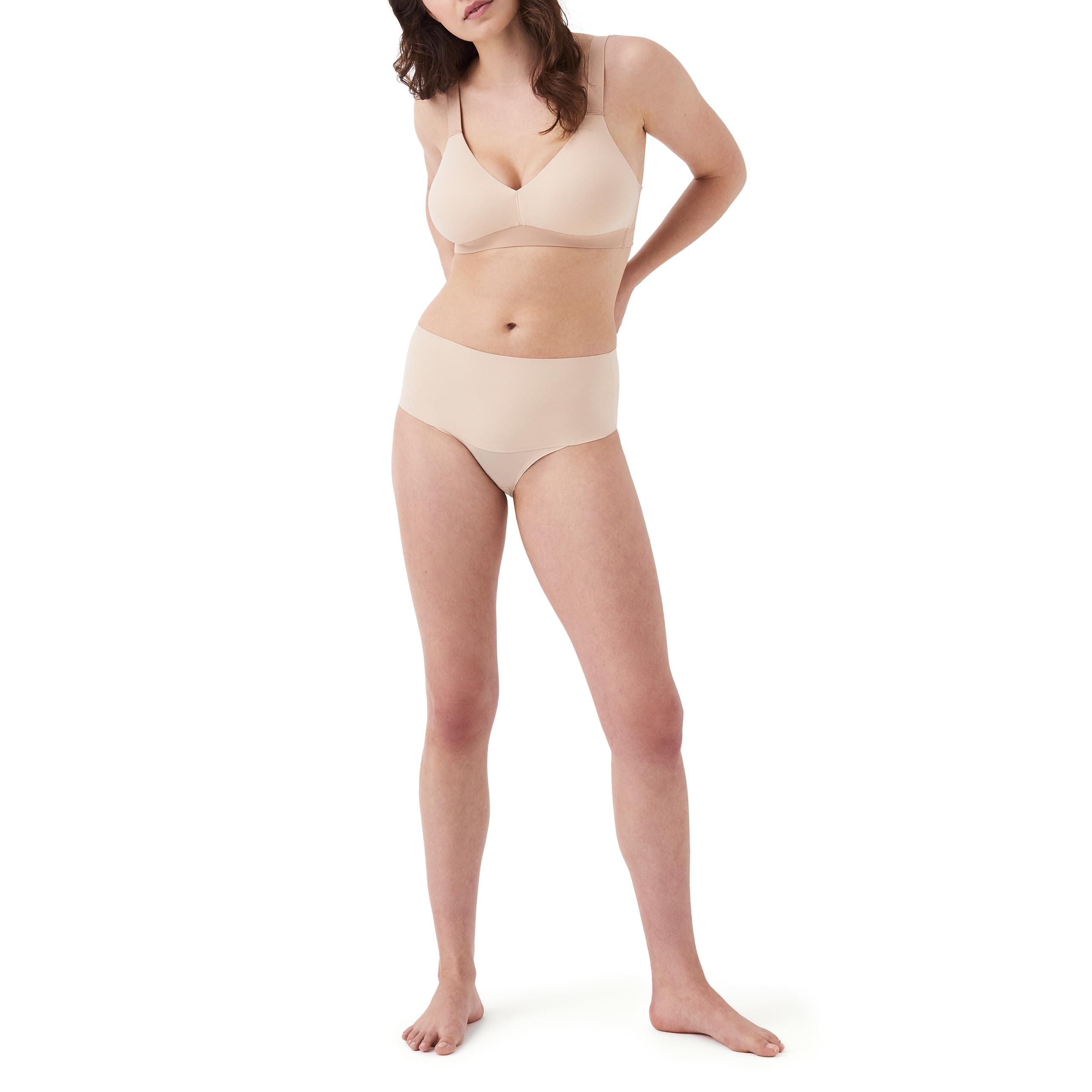 SPANXsmooth Undie-tectable Brief - Comfortable Core Control - Invisible Shapewear Underwear - No Visible Panty Lines