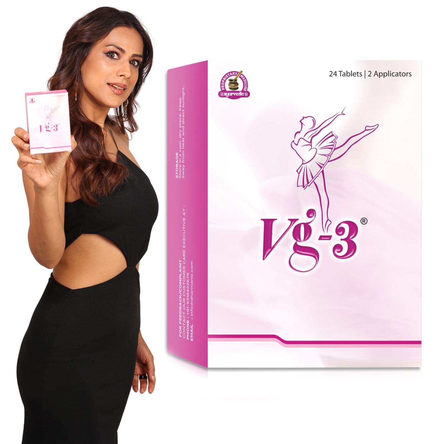 Vg3 Tablets | For Women | 24 Tablets