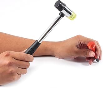 Dent Repair Tool Kits, DIY Dent Repair Kit Dent Ding Hammer with 9 Heads Tips Dent Removal Tools Knockdown Tool Hail Removal for Auto Car Motorcycle