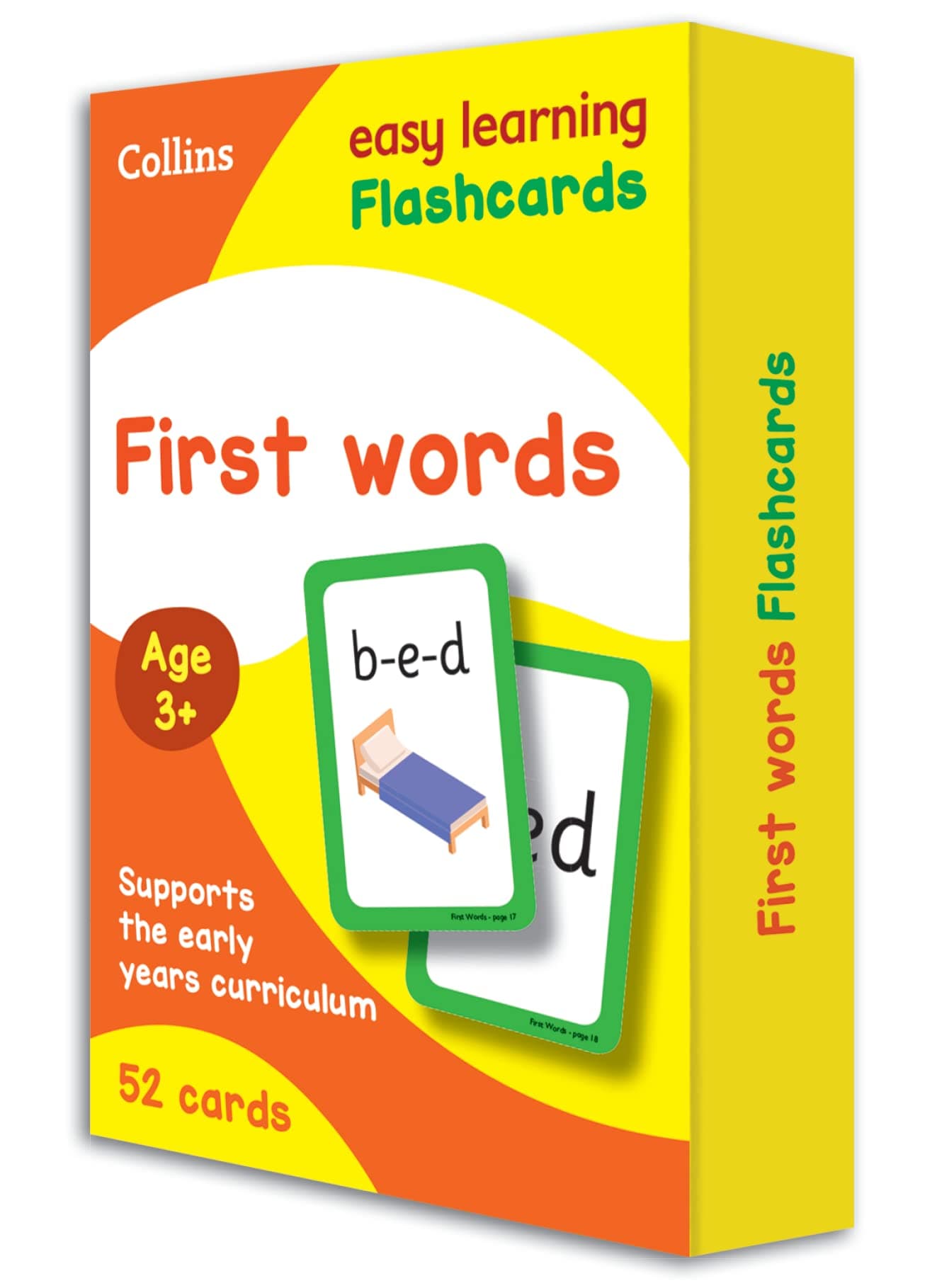 First Words Flashcards: Ideal for Home Learning