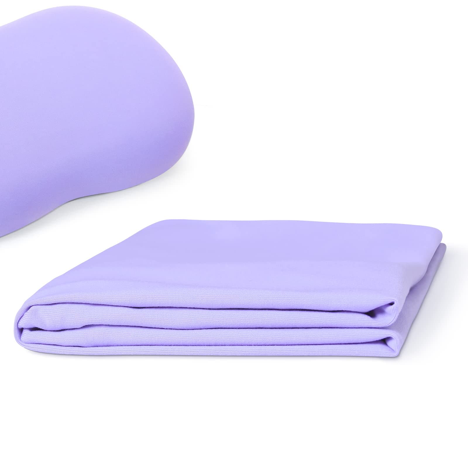 KEEPMOV Memory Foam Pillow Pillowcase: Soft Smooth Silk Pillow Case for Foam Sleeping Pillows Durable Allow The Pillowcase Washed