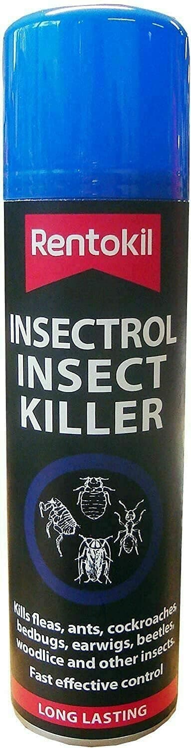 3 x Pest Control - Insectrol Bug & Cockroach Spray