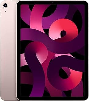 Apple 2022 iPad Air 10.9-inch, Wi-Fi, 64GB - Pink (Renewed)