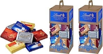 Lindt Chocolate Napolitans Assorted Swiss Premium Chocolates Gift Set 350Gram Pack Of 2 (Switzerland)