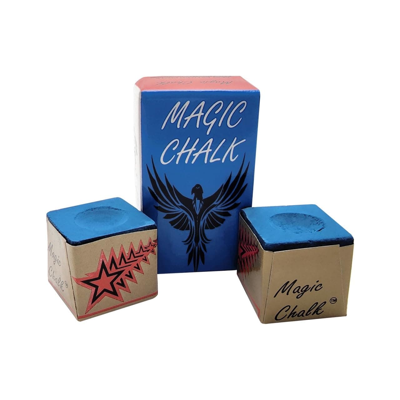 Yinat Magic Billiard Chalk - 1 Box (2 Cubes)