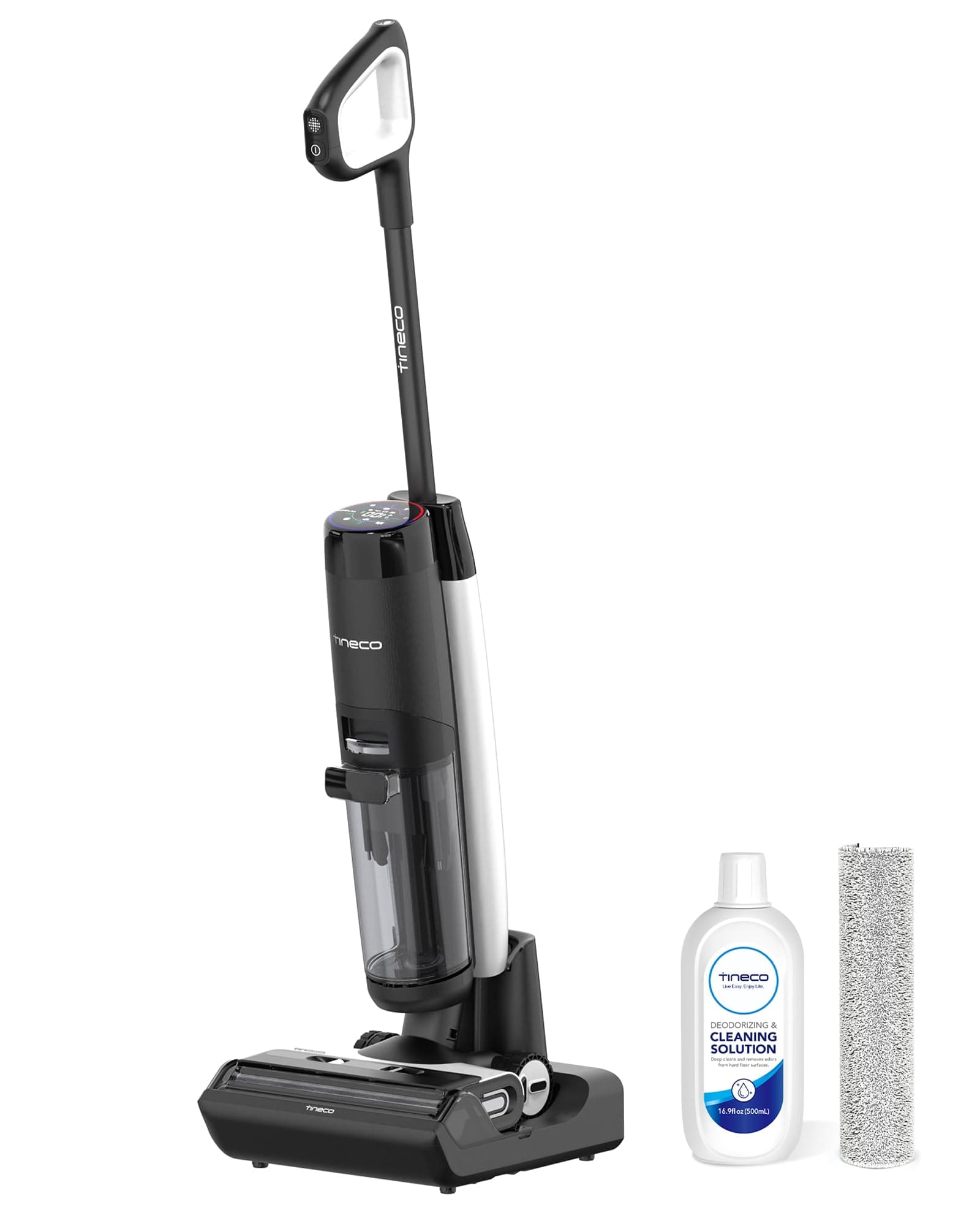 Tineco Floor One S7 Flashdry Floor Washer, for Sticky Mess Clean Up on Hard Floors with Digital Display, Self-Cleaning, Edge Cleaning, Forward Traction, Safe for Kids & Pets