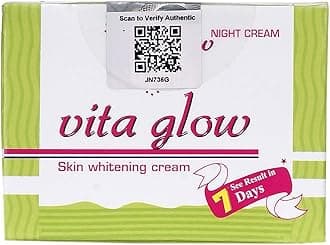 Skin Whitening And Fairness Night Cream For All Skins, Pack of 2