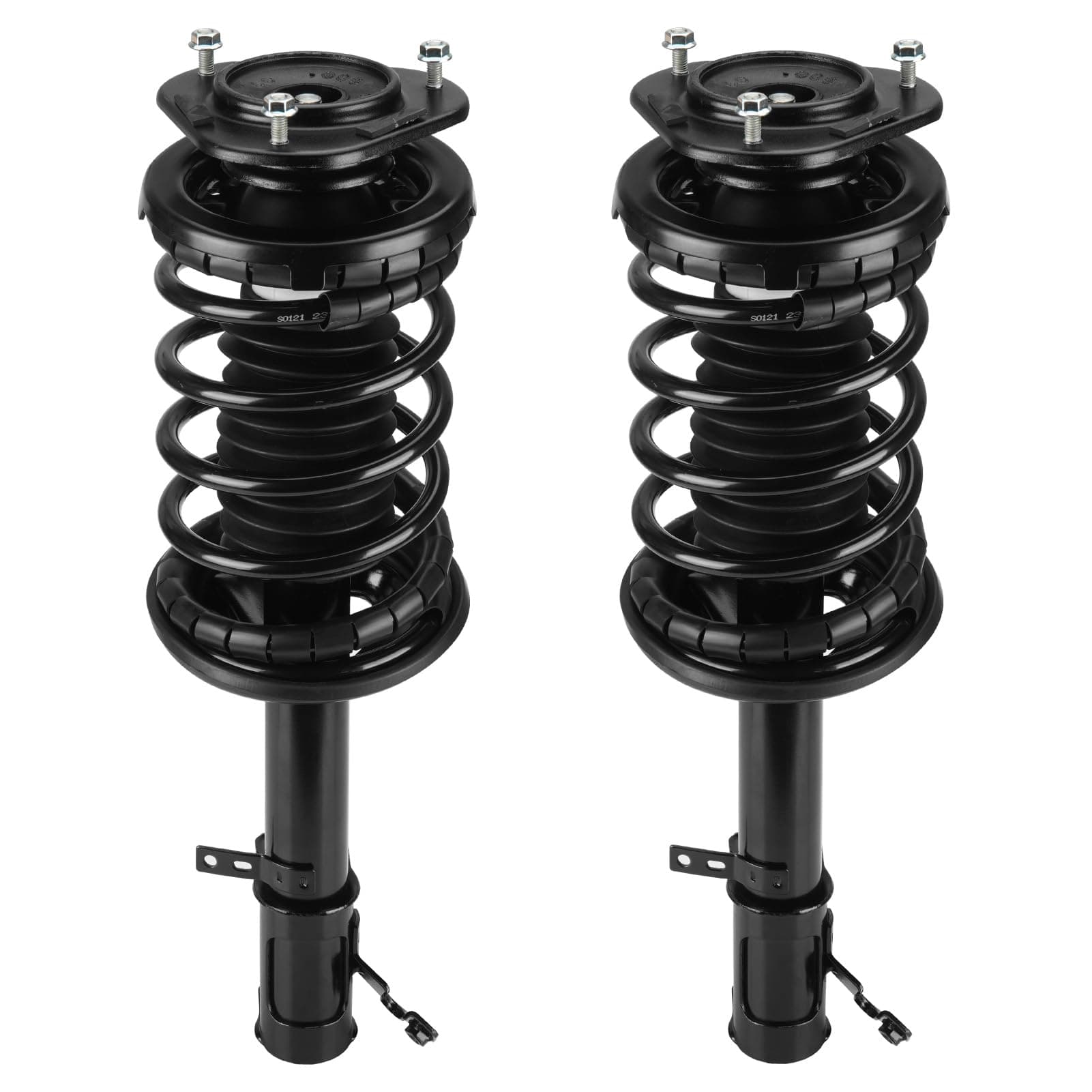 AEagle Front Strut Shock Assembly w/Coil Spring for 1993-2002 Toyota Corolla, Chevy/Geo Prizm, Replace 271951L 271951R, Left & Right, 2PCS