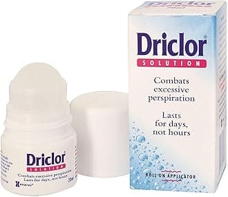 4 x Driclor Roll On Applicator Solution 20ml